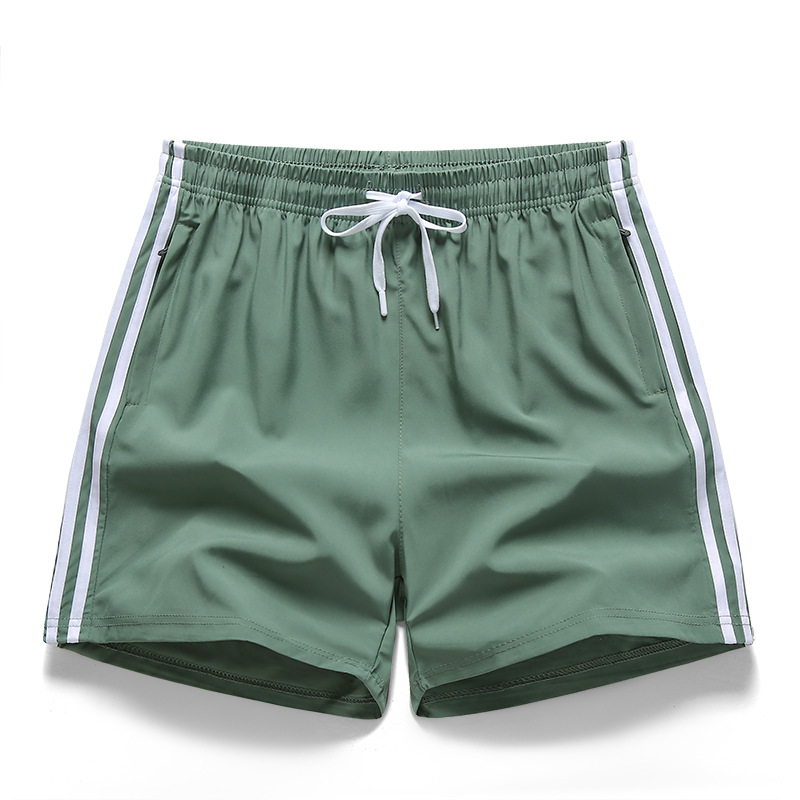 Shorts for Men and Women, Summer Quarter Pants, Large Size Loose Breathable Quick-Drying Pants, Three-Stripe Beach Pants, Outdoor Running Pants