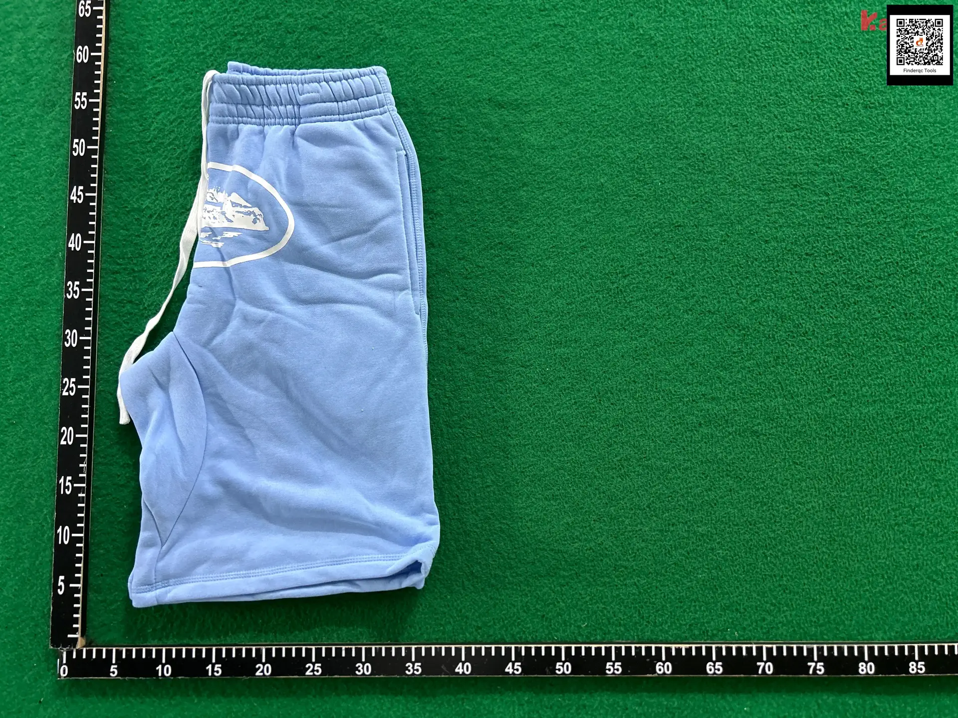 Light Blue Sweat Shorts