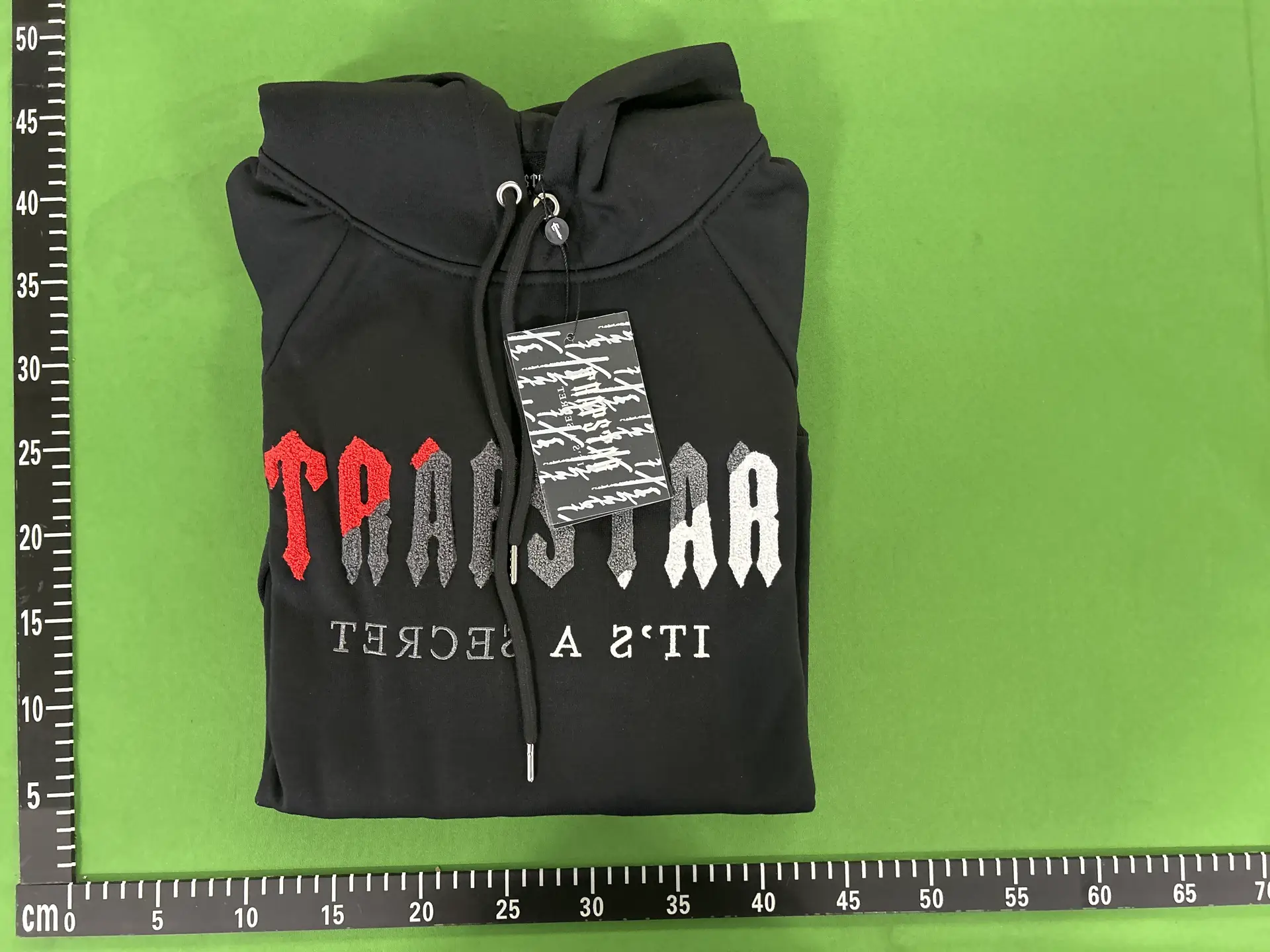 Trapstar Thin Fleece Sweatshirt Set, Same Style as European and American Celebrities, Ukdripdrill Sports Hip-Hop Rap Street Style