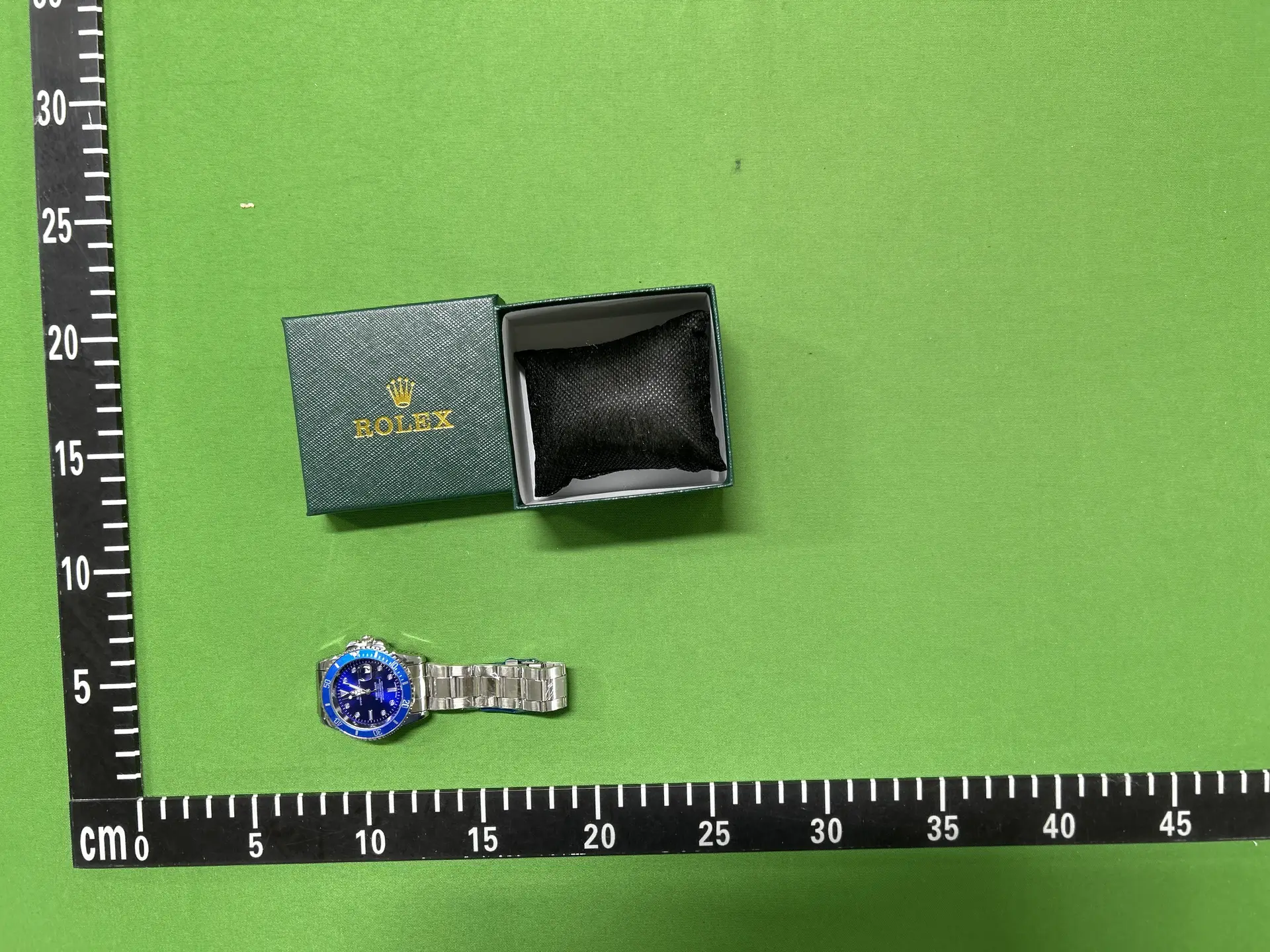 Rolex Submariner Blue Dial Watch
