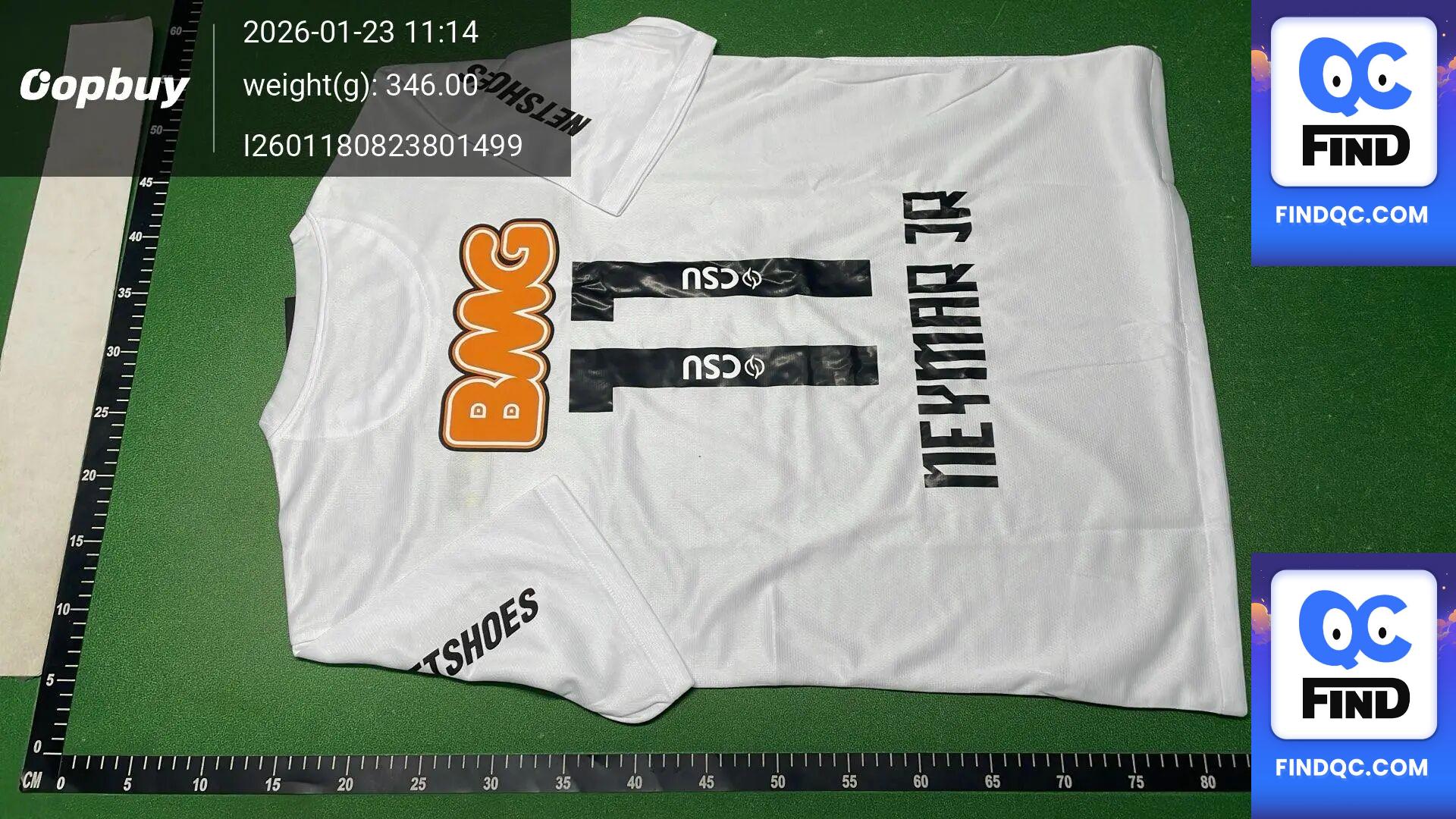 BMG Neymar Jr Jersey QC