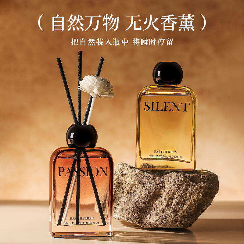 Left Gardenia Fragrance Indoor Bedroom Decoration Hotel Deodorizer Fresh Long-Lasting Diffuser Flameless Aromatherapy Essential Oil