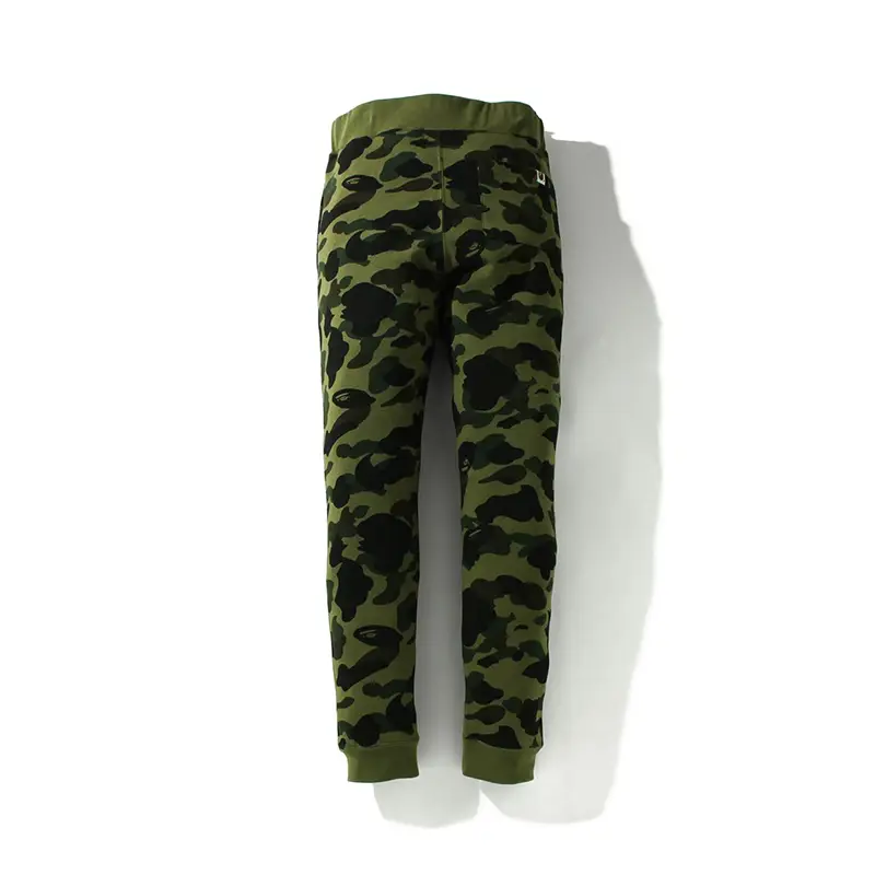BAPE Men's Clothing Fall and Winter Shark Print Classic Camouflage Pattern Sports Pants 152012H