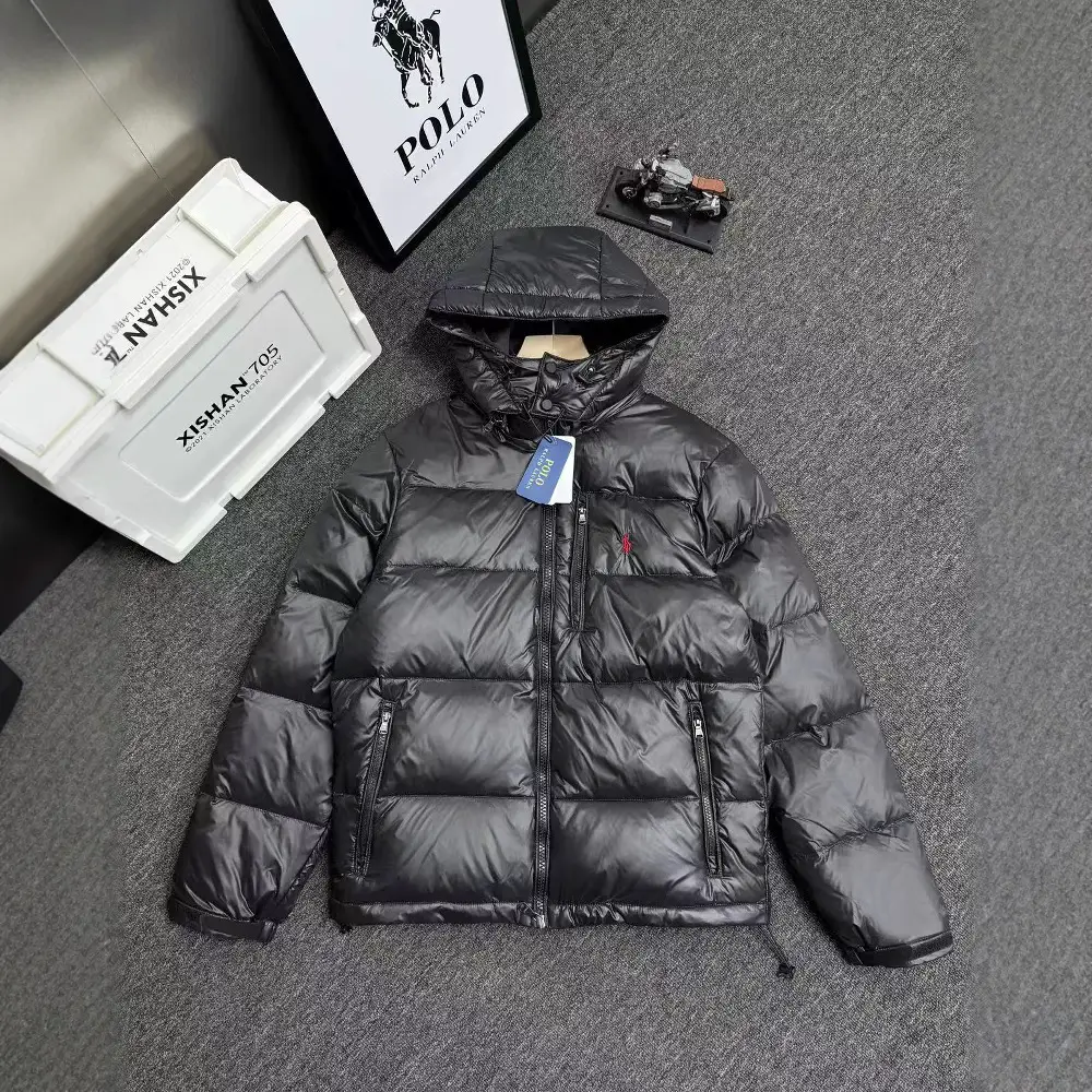24 New Ralph/Ralph Lauren Winter Gorham Down Jacket Detachable Hat Down Jacket Windproof