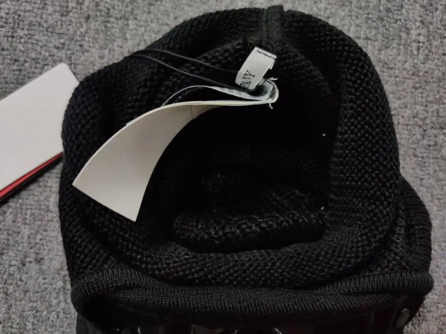 New Autumn and Winter Men's Windproof Ski Mask Knitted Hat Korean Style Couple Hat Trendy Knitted Hat