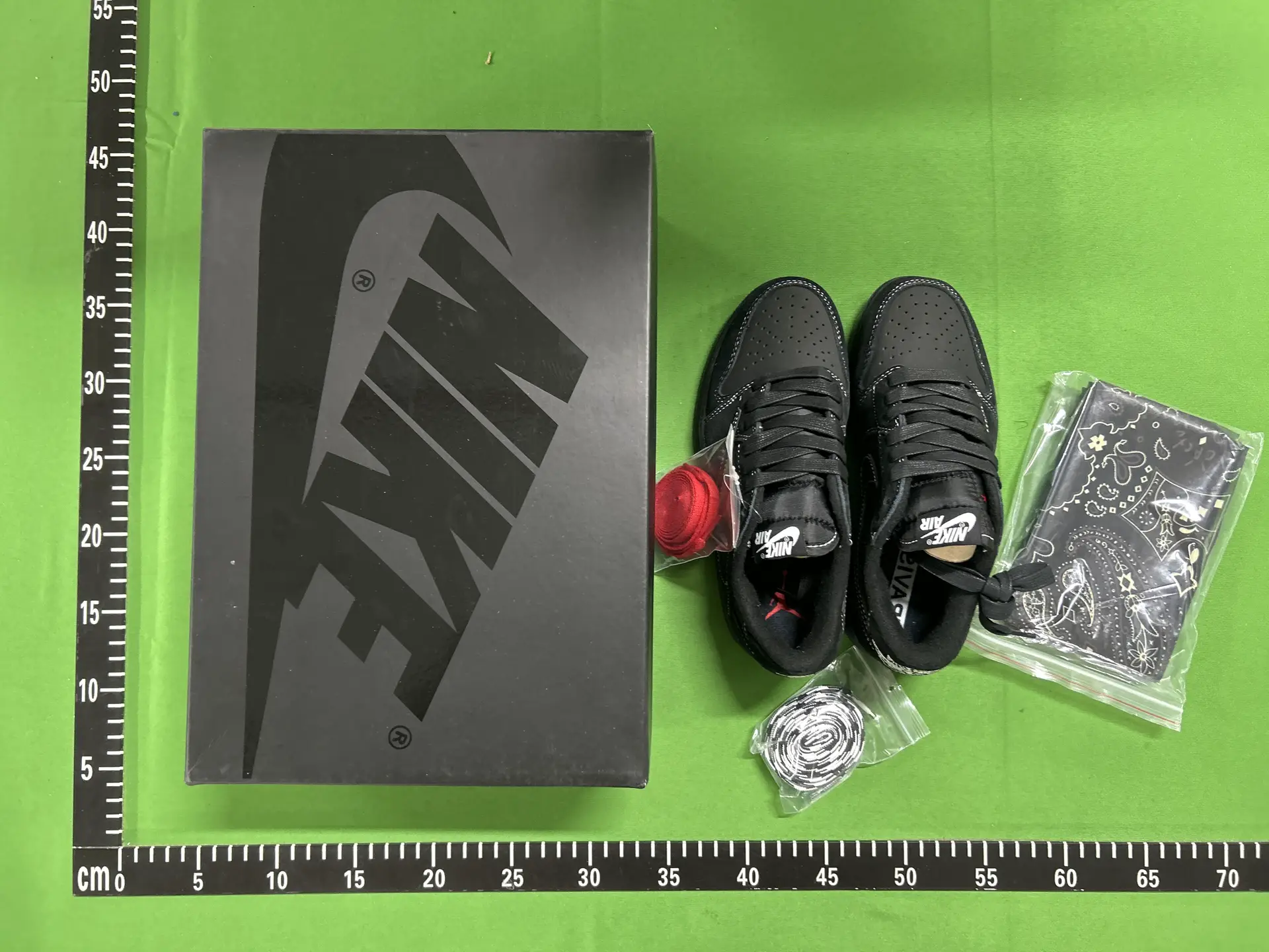 Nike Air Jordan 1 Low Black Paisley