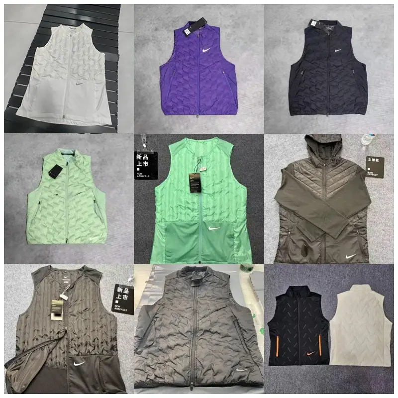 最新款对钩系列马甲田径连体运动服-find