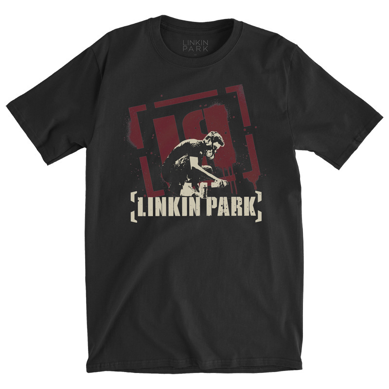 New Linkin Park Meteora Spray Lp Soldier Graffiti Soldier T-Shirt