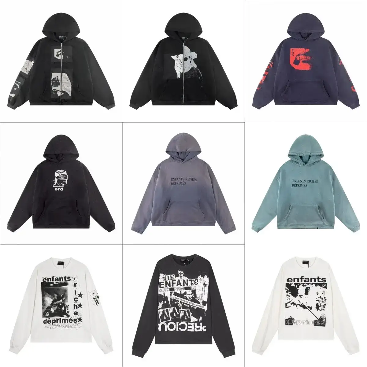 Enfants Riches DÃ©primÃ©s Hoodies and Long Sleeve Shirts