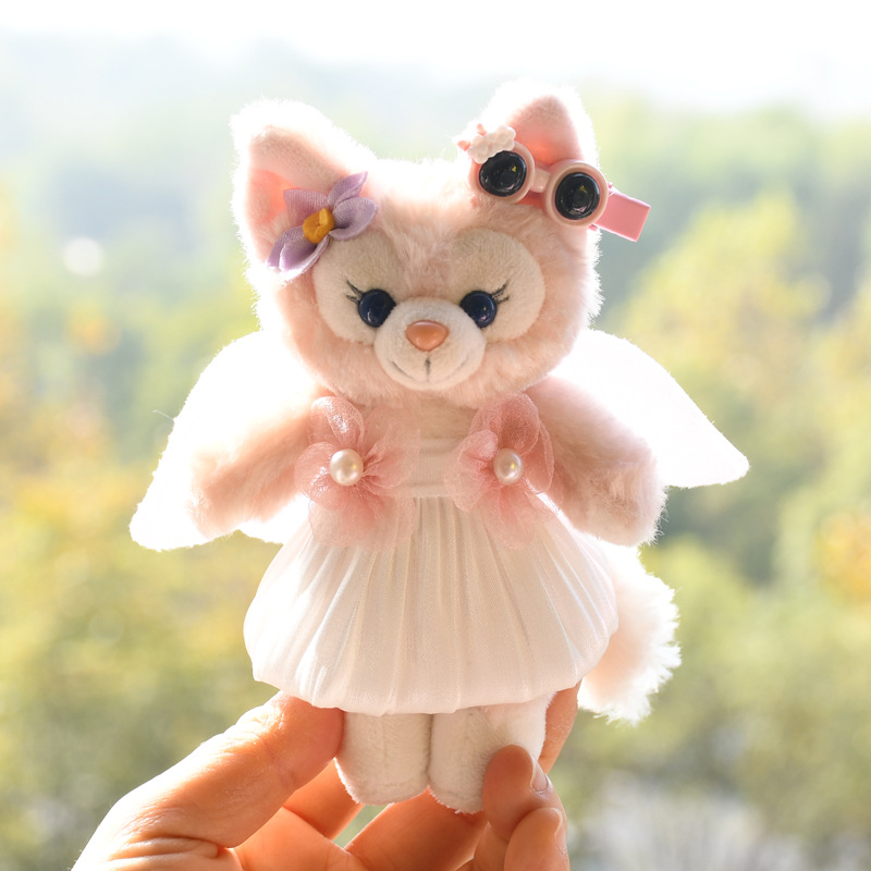 [For sale only] Lingna belle pendant clothes for Angel wings dress star Delu keychain doll clothes