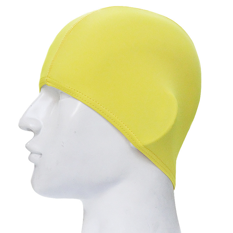 sbart Hot Spring Swimsuit High Elastic Fabric Fashion Color Adult Cloth Swim Cap Spot 6854