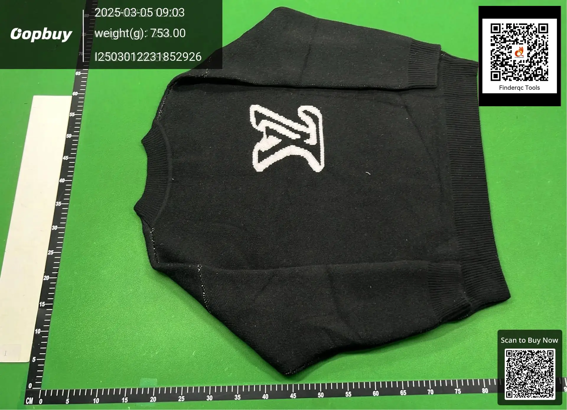 ANT Black Sweater