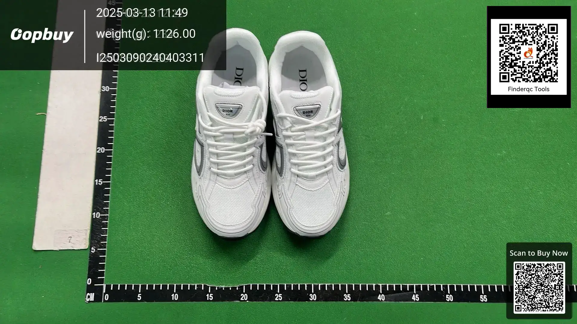 Dior B27 Low White