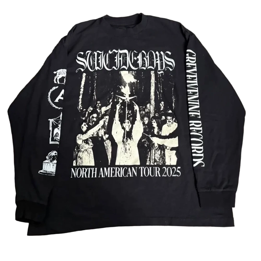Suicideboys G59 Greyday 2025 Tour Longsleeve Rap Long Sleeve Top