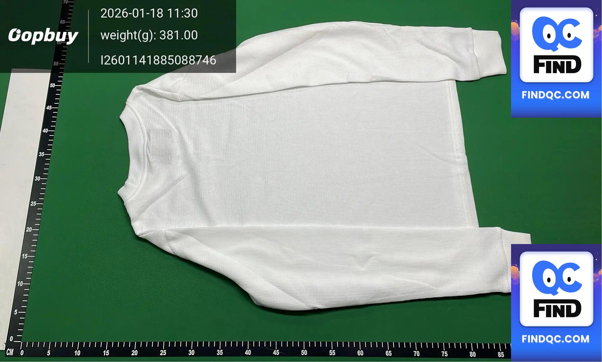 Alcatraz corteiz Unisex Loose Casual Waffle Long Sleeve T-shirt QC