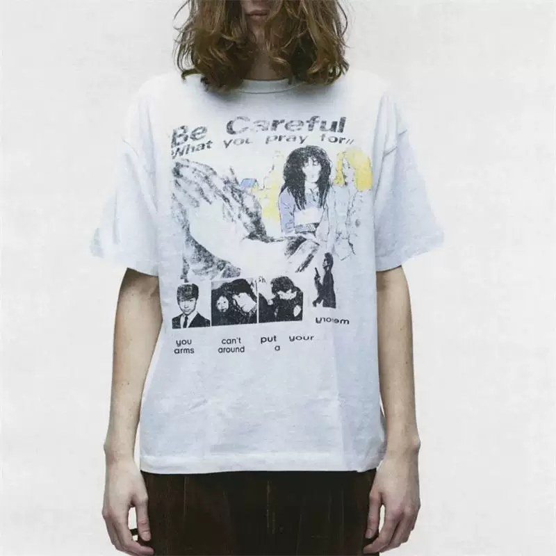 ENFANTS RICHES DEPRIMES Summer New Trendy Brand Top Sketch Printed Men's and Women's OS Short sleeved T-shirt