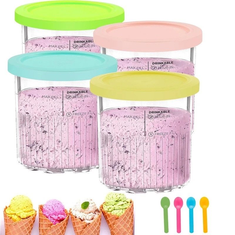 Ice Cream Cup 800ml Large Capacity For Ninja NC500 NC501