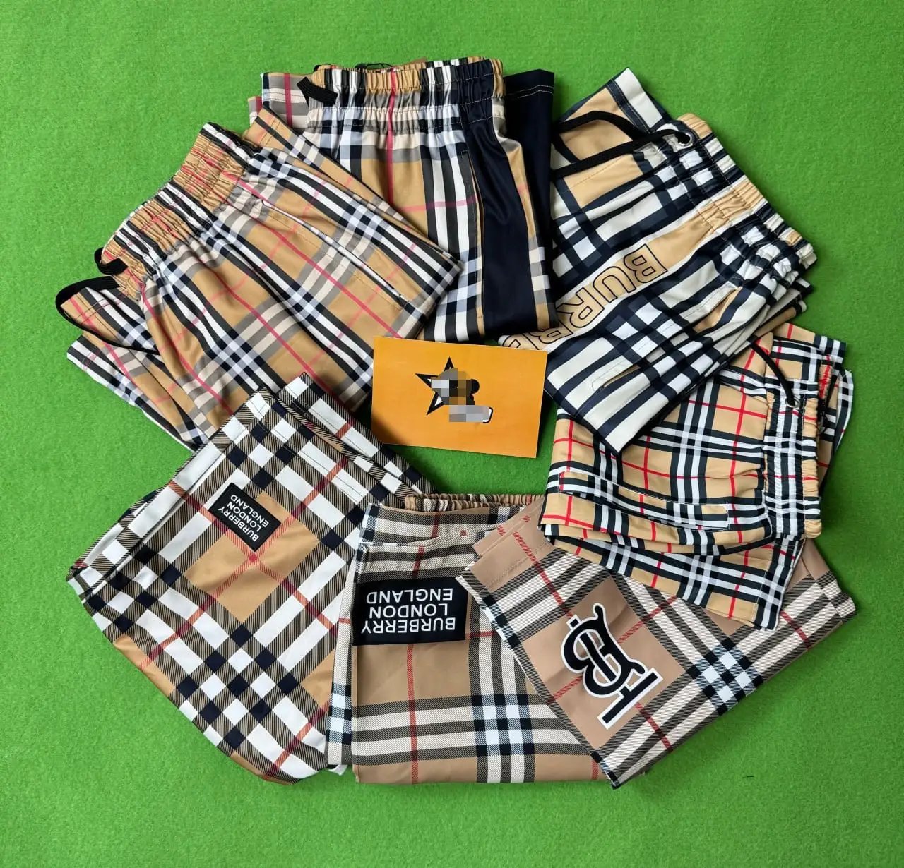 Burberry Check Shorts