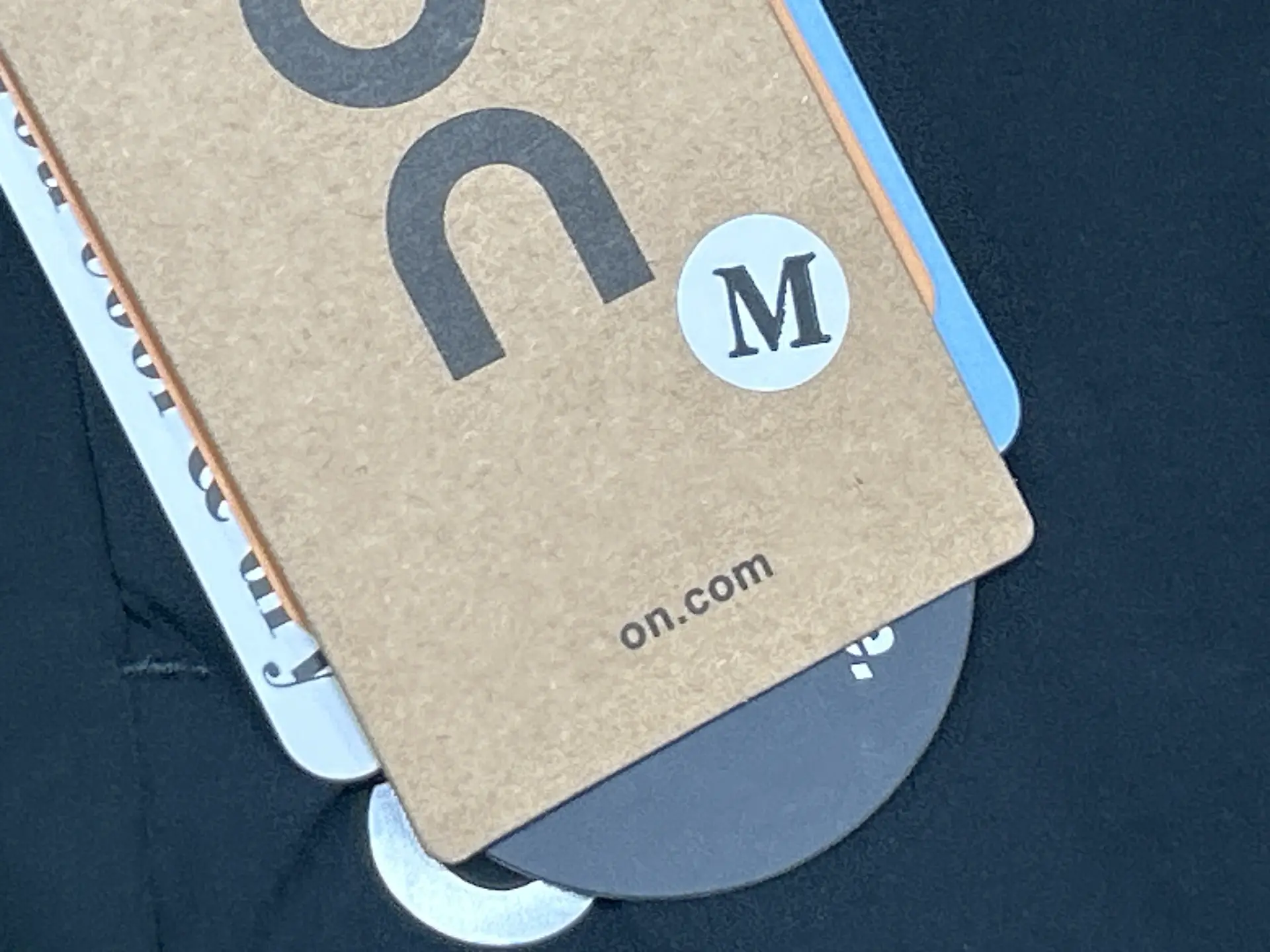 on tracksuit