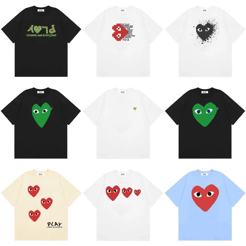 PLAY COMME des GARCONS Heart T-shirts