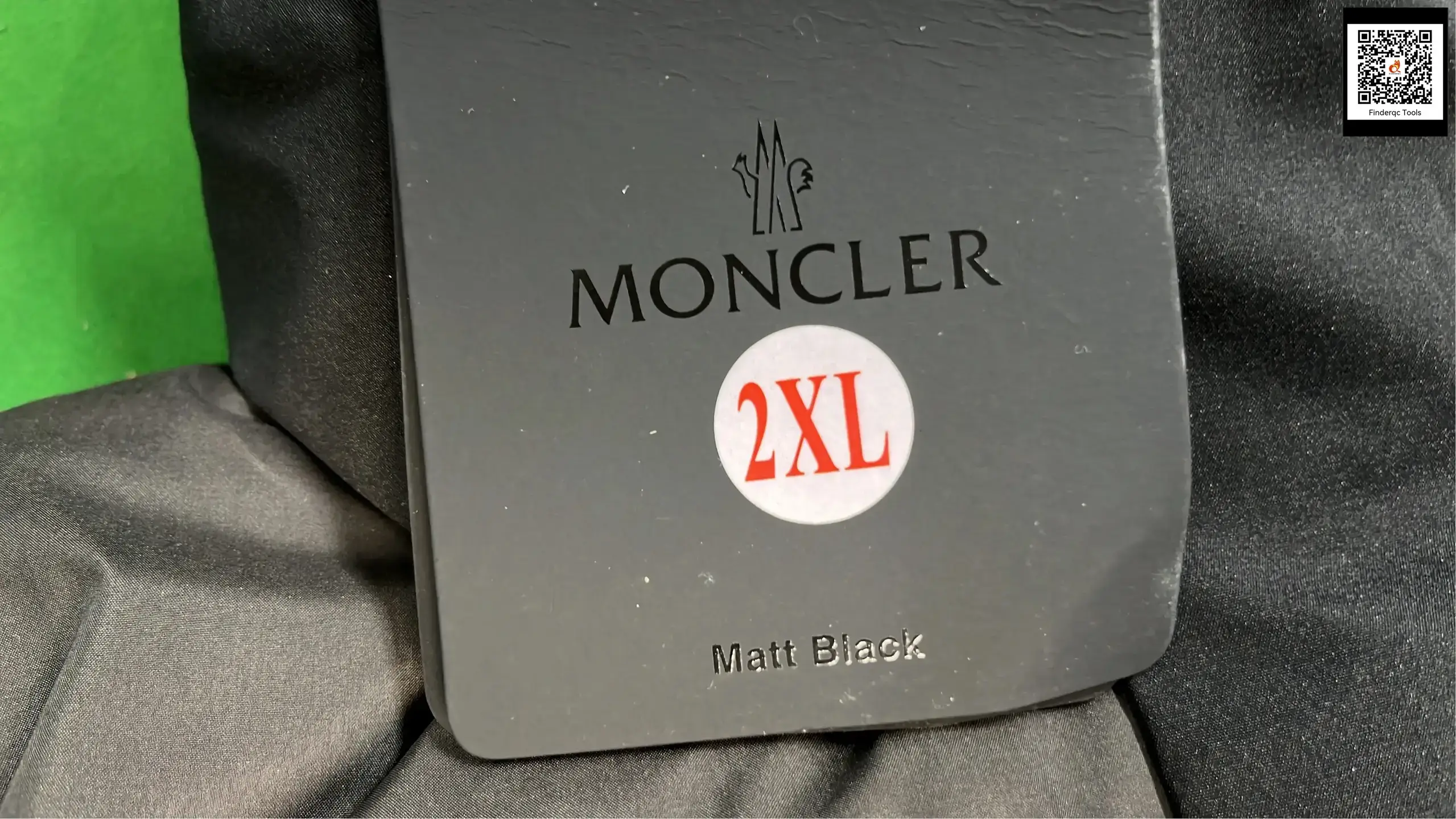 Moncler Matt Black Down Jacket Men's 2XL