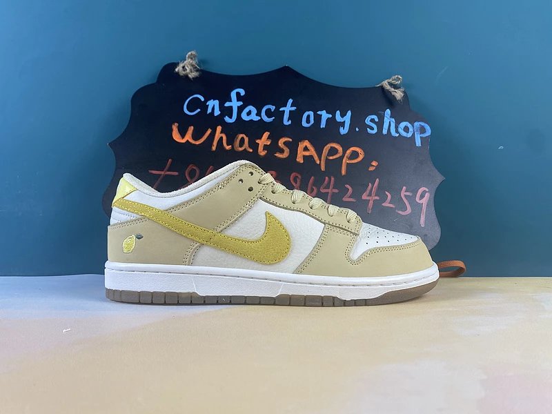 H40CN N1KE Dunk Low Lemon Drop (W)DJ6902-700