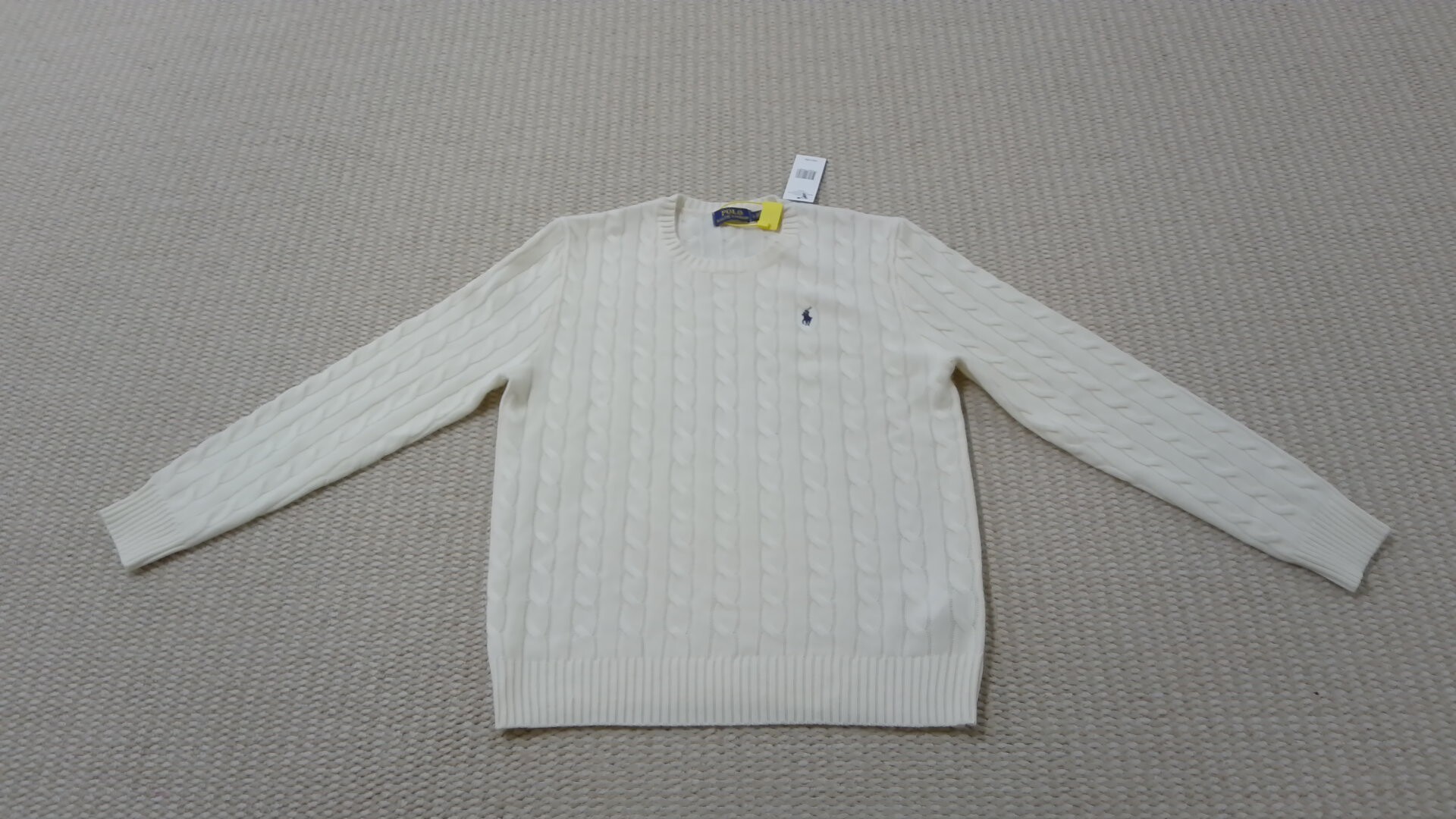 Ralph Lauren Polo Cable Knit Jumper QC