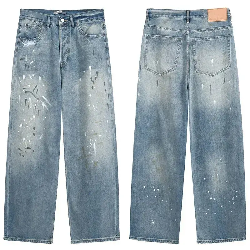 Acne Studios Paint Splatter Jeans