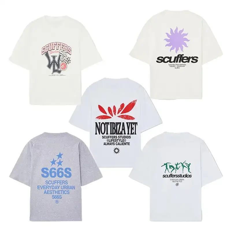 B22-Customized T-Shirt European Size Cotton T250510
