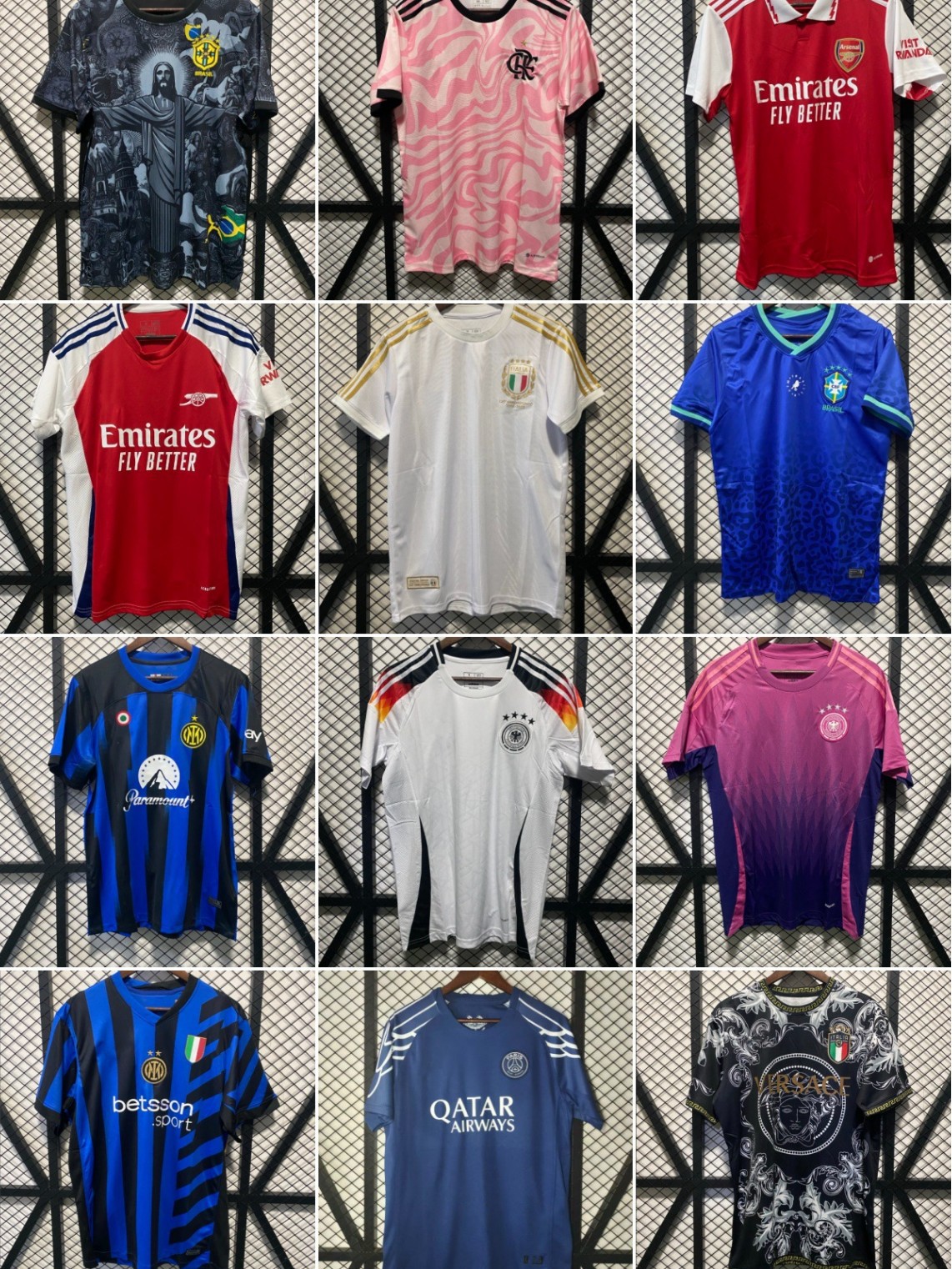 2425 National Team Jerseys European Cup Brazil Argentina Arsenal Italy Real Madrid Tottenham Ac Foreign Trade Jerseys QC-foto från 1688 på Qualit.ly