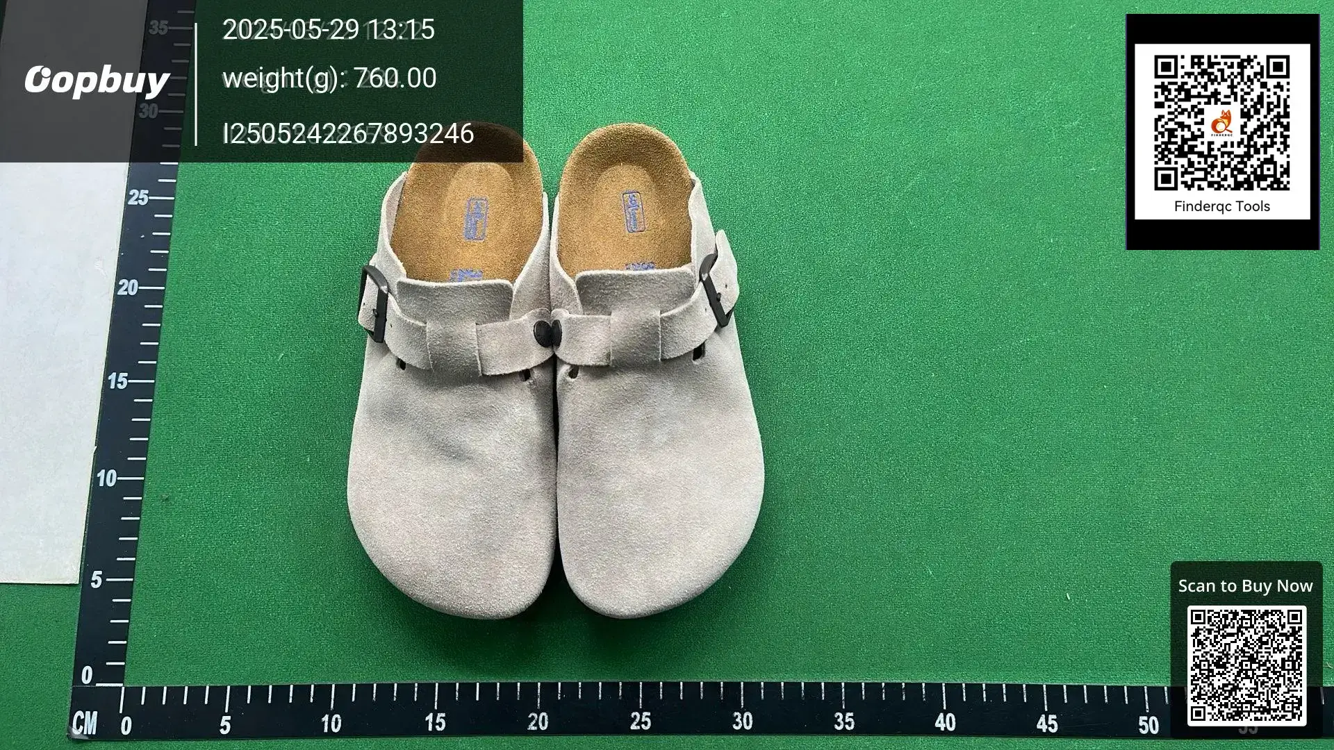 Birkenstock Boston Suede Taupe