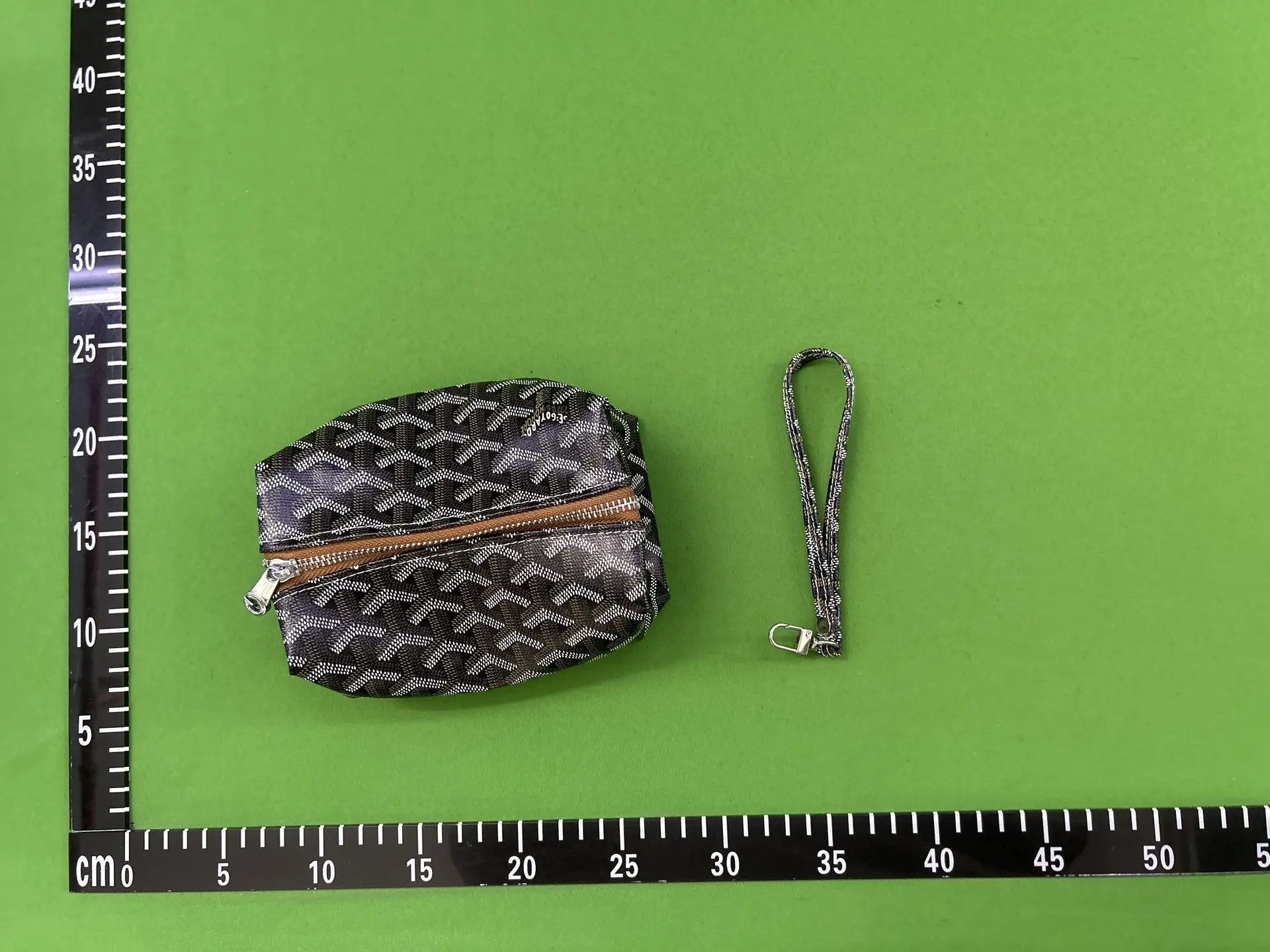 Goyard Pouch with Strap
