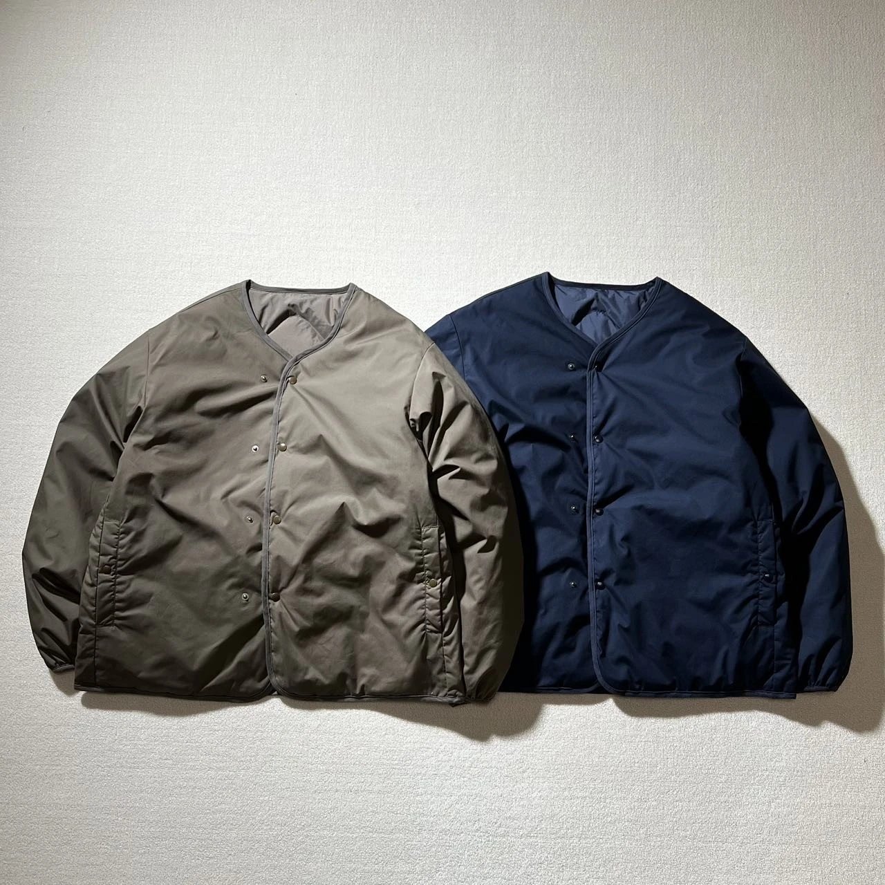 25FW Nanamica Reversible Down Cardigan限定款光电子羽绒内胆夹克外套