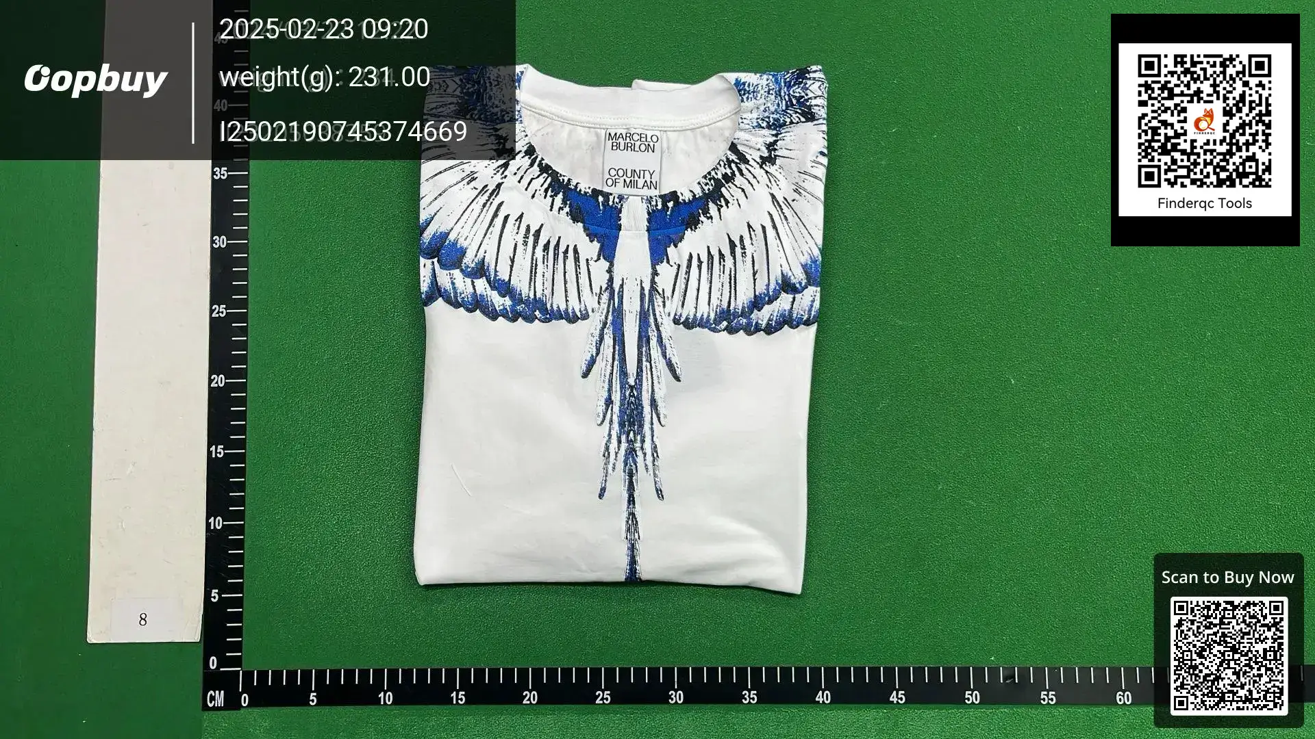 Marcelo Burlon County of Milan Wings T-Shirt White