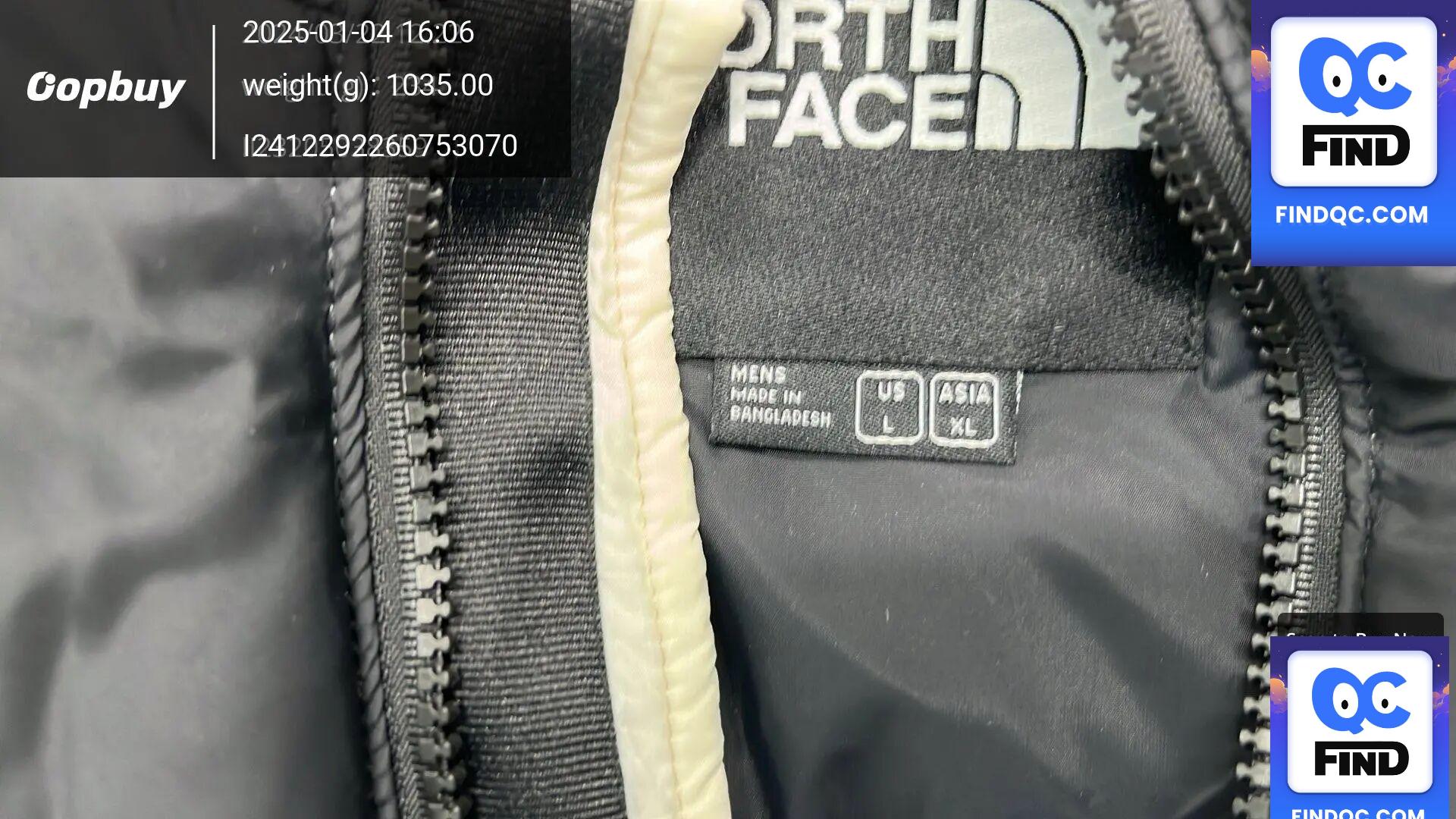 1996经典款美版北 QC