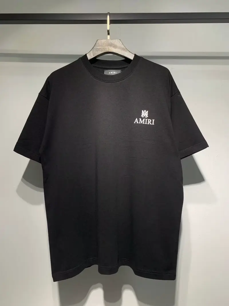 [260g] am Peace Pigeon Flow Paint Graffiti Letters Star Classic logo Printing Short Sleeve Couple T-shirt iri