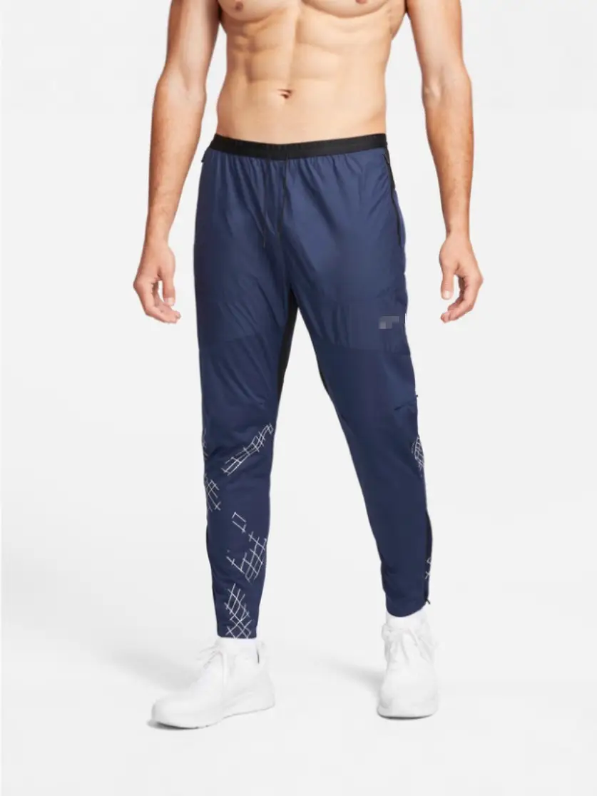 2025 Cross-Border Men's Quick-Dry Sports Pants Ice Silk Breathable Basketball Fitness Casual Training Pants