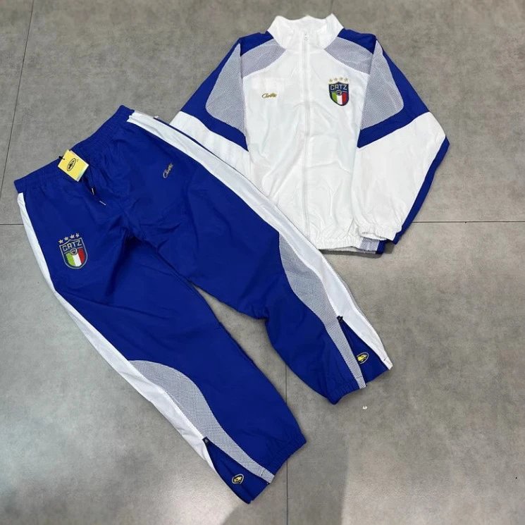 衣服Cor恶魔刺绣夹克外套长裤套装