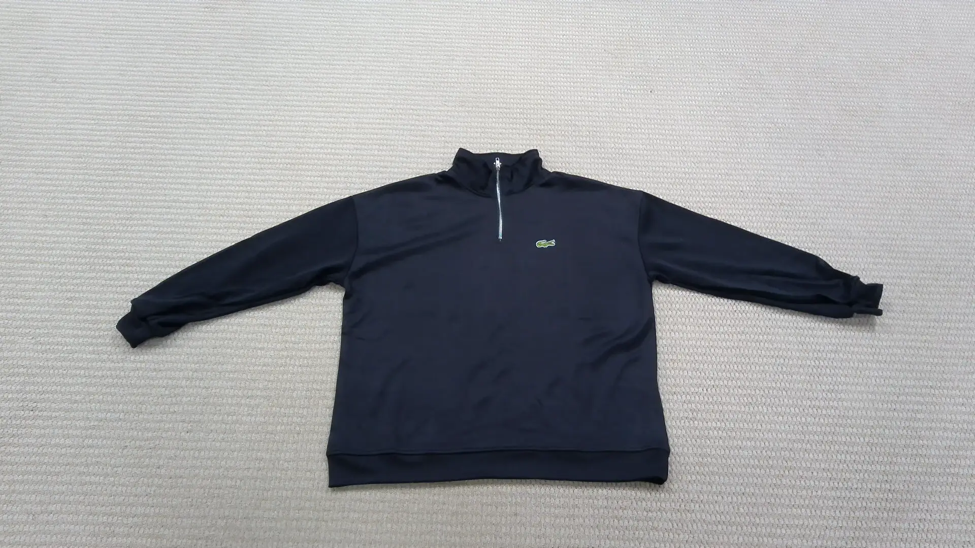 Lacoste Quarter Zip Sweatshirt