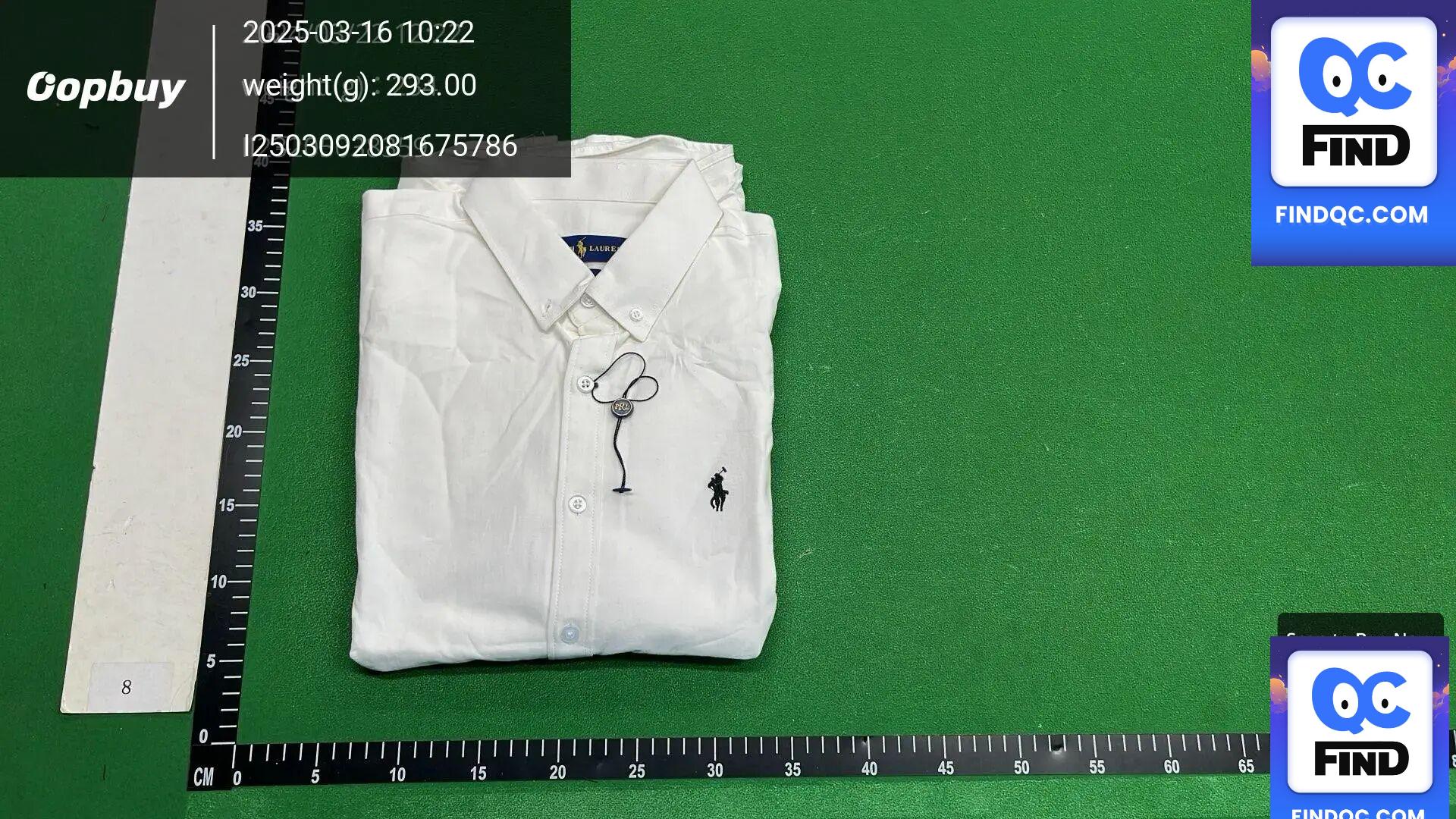 Polo Ralph Lauren Classic Fit Button-Down Shirt White QC