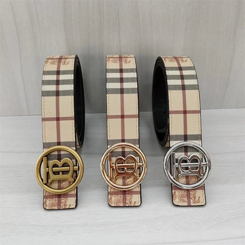 Burberry Plaid Belt