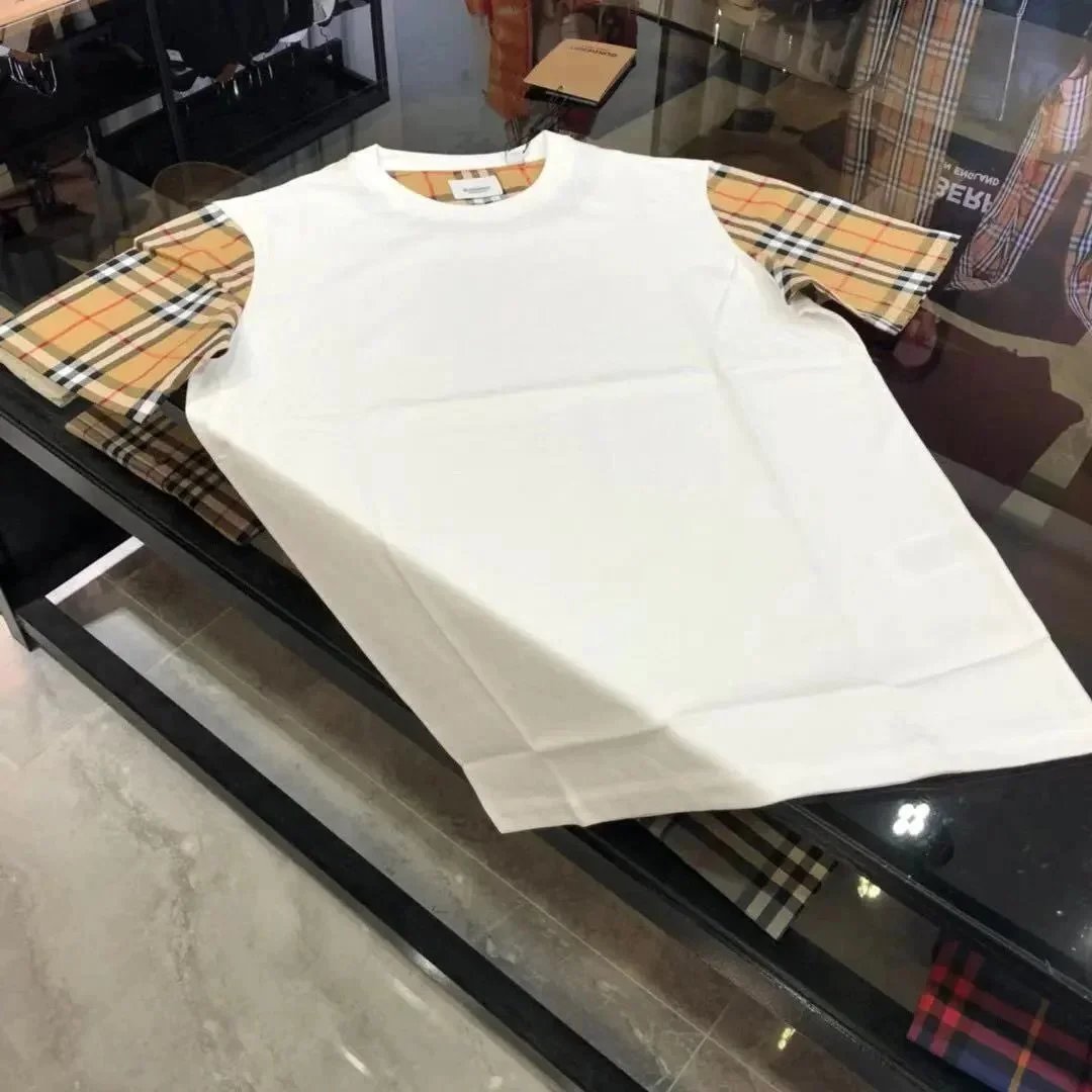 Burberry T-shirt Foto QC de WEIDIAN na Qualit.ly