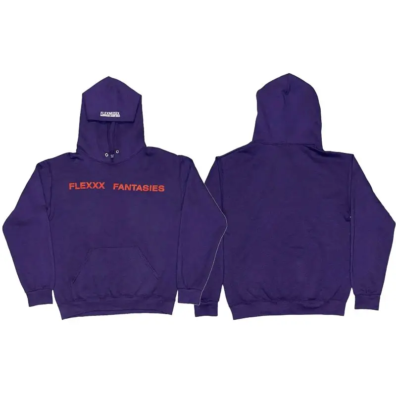 Osamason Flexmusix Total Fxcking Flex Hoodie Embroidered Sweatshirt with Hood