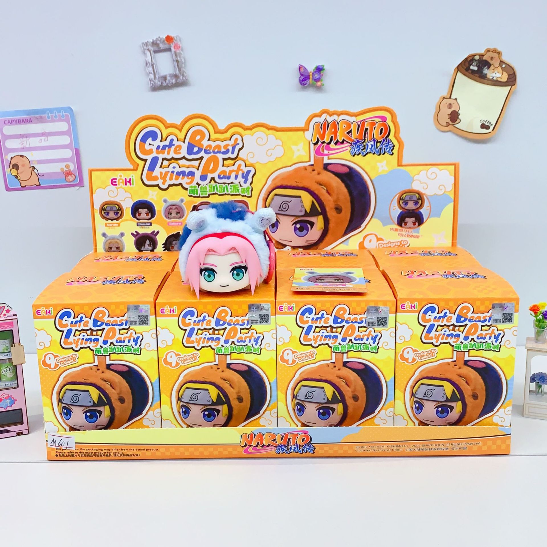 Authentic Naruto Shippuden Cute Animal Party Classic Animal Transformation Soft Plush Cute Figurine