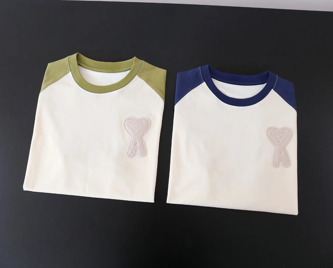 Ami Paris T-shirt Foto QC de WEIDIAN na Qualit.ly