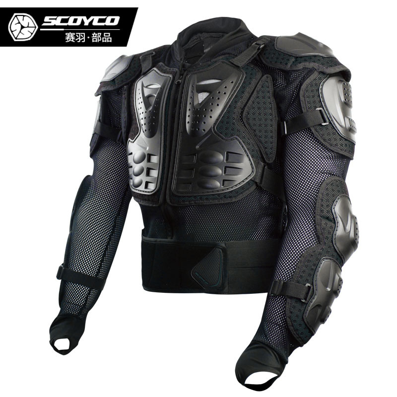 Scoyco Badminton Off-Road Motorcycle Riding Protectors Fall Protection Suit Racing Knight Equipment Armor AM02-2
