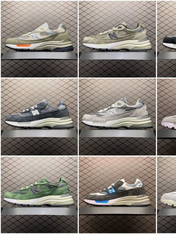 Putian Chunyuan nb992 women's shoes Yuanzu gray daddy shoes jogging retro couple shoes casual sports running shoes men
