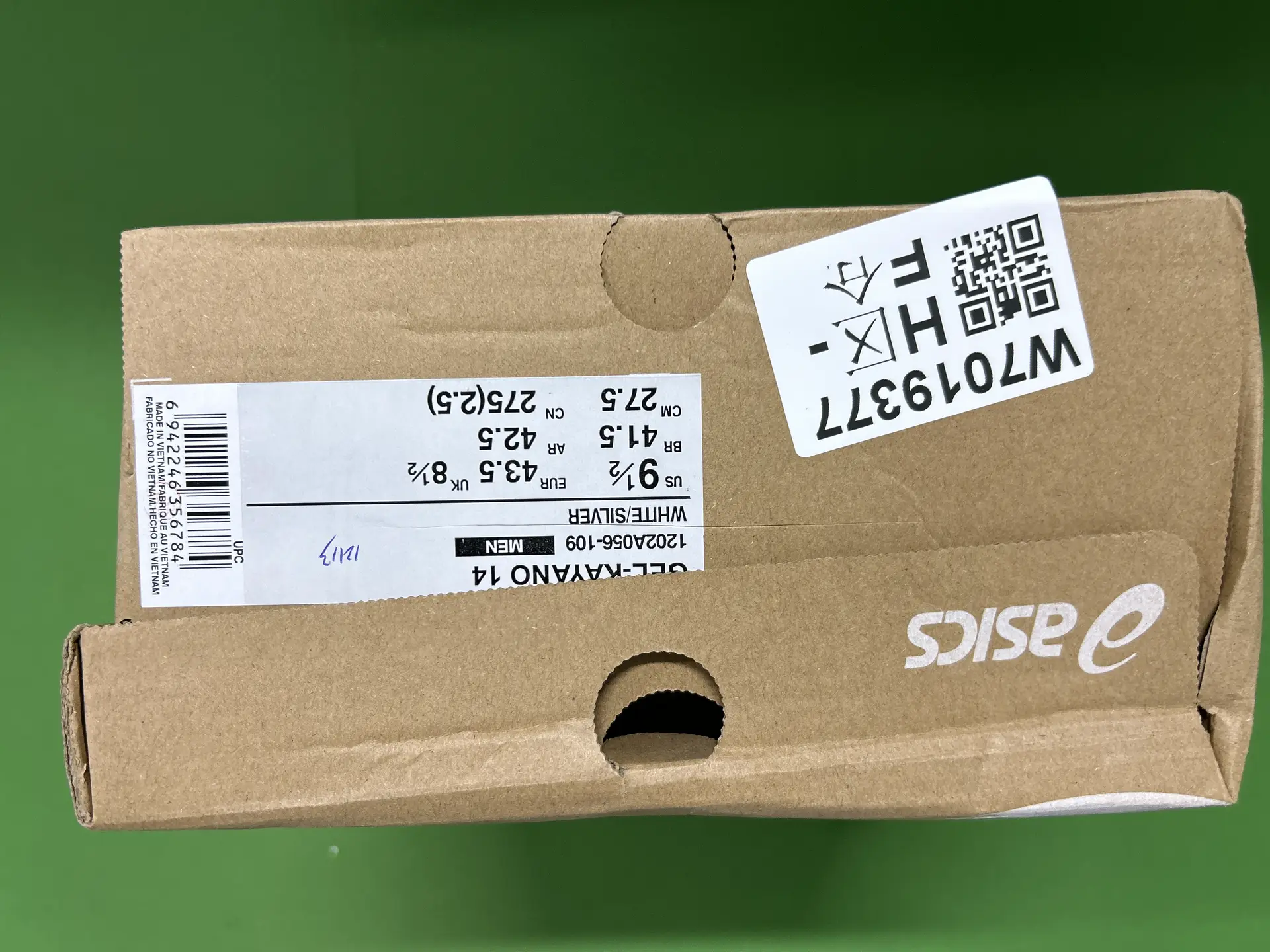 ASICS GEL-KAYANO 14 WHITE/SILVER