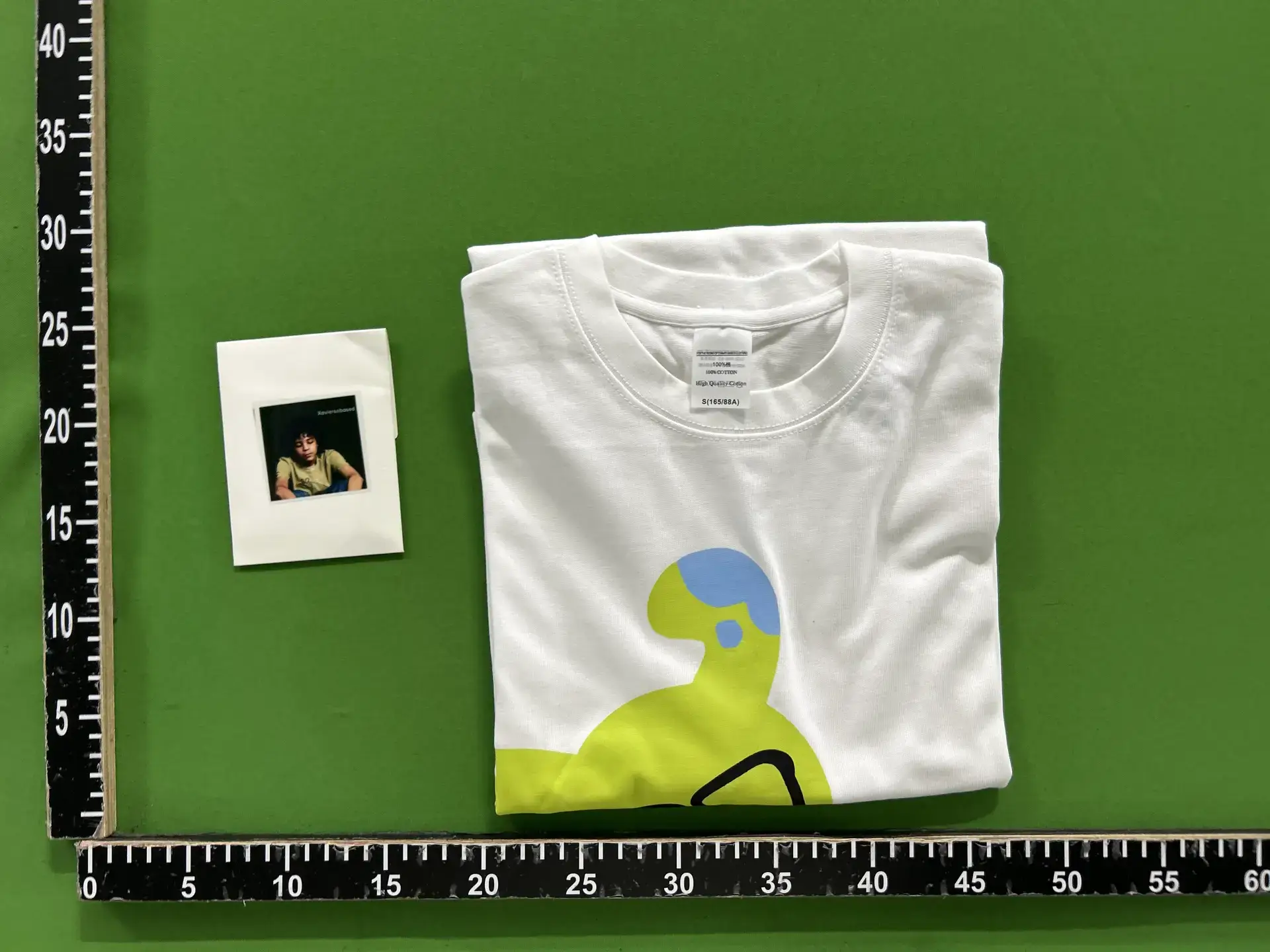 One Chance X Xaviersobased 1C34 American Retro Small Neckline Heavyweight T-Shirt