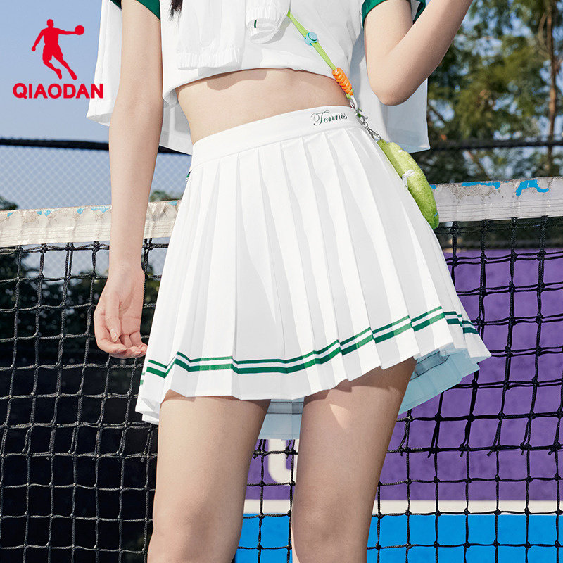 Mall Same Style Jordan Woven Moisture-Wicking Quick-Dry Casual Tennis Women's Pleated Skirt 2026 Summer New Anti-Exposure